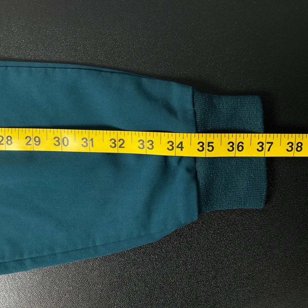 FIGS Jogger Scrub Pants Mens M Short Teal Green Technical